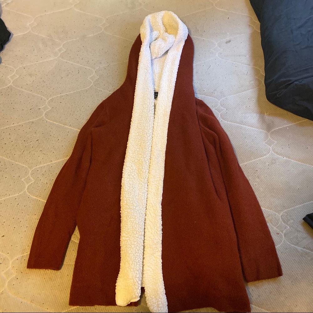 Forever 21 fuzzy cardigan